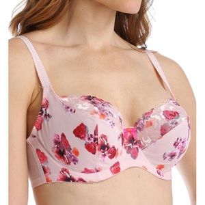 Panache Garden Floral Unlined THEA Bra SZ 32D